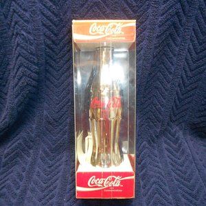 Coca Cola Sports Collector Series Roy Campanella  Ltd Ed - 1994 Silver Bottle